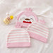 Baby Penguin Soft Cotton Cap - Pack of 3
