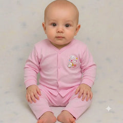 Premium Cotton Baby Front Open Suits