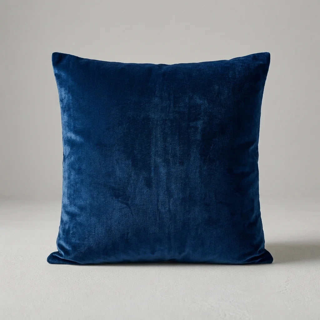 Velvet Cushion Cover With Filled Insert
