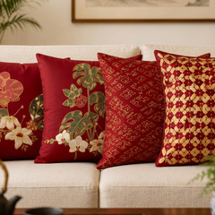 Golden Heritage Series Cushion Cover Pack of 4
