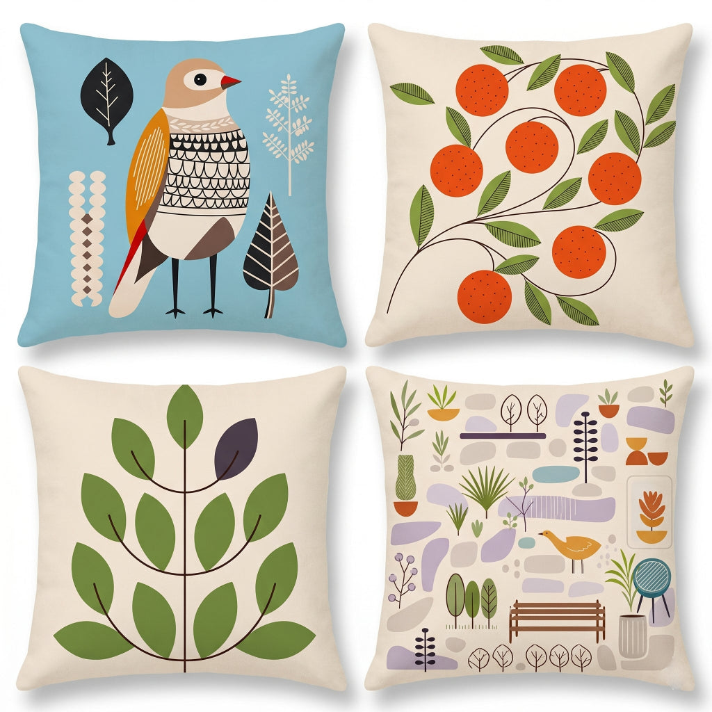 Next-Gen Luxury & Designer Cushion Covers Pack Of 4
