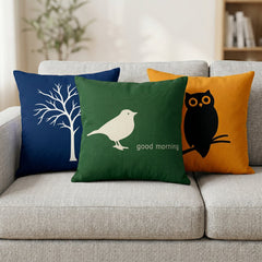 Whimsy Woods Nature Cushion Covers Pack Of 3