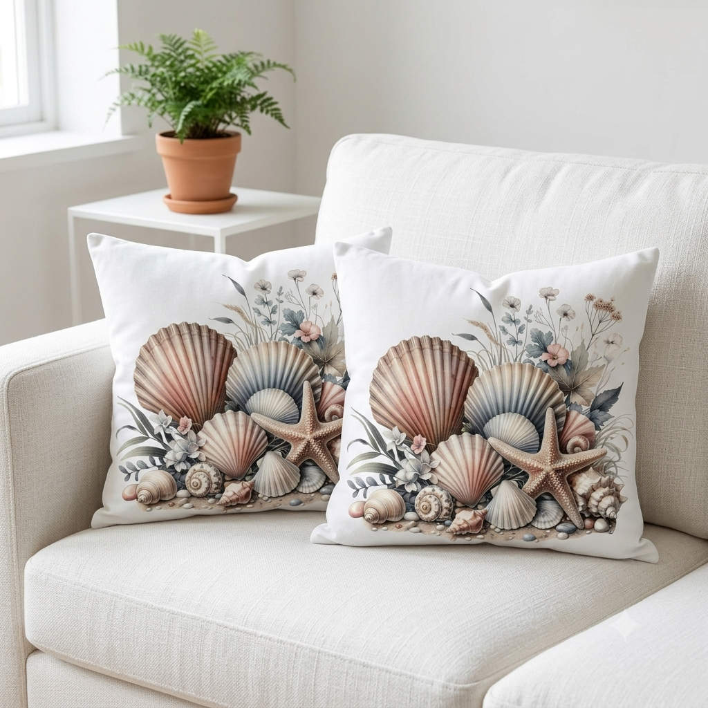 Soft Shelter Premium DTF Printed Cushion Cover Pack of 2