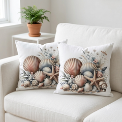 Soft Shelter Premium DTF Printed Cushion Cover Pack of 2
