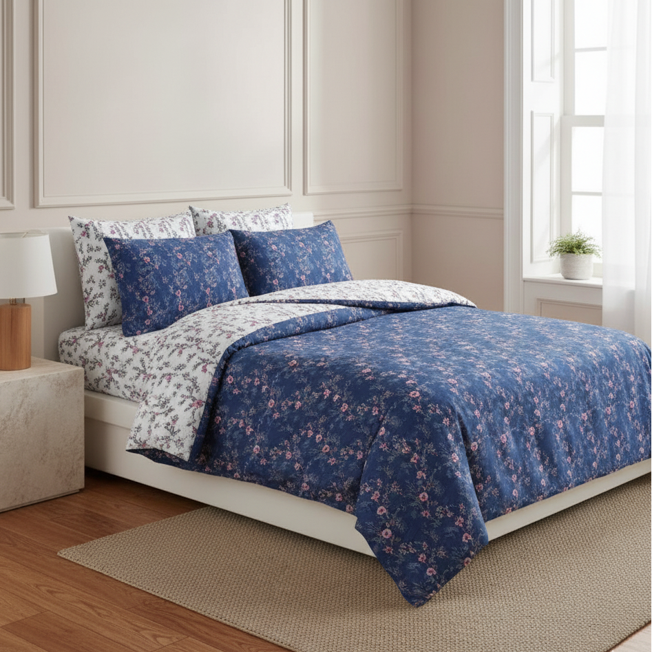 Rosemary Floral Bedsheet Pack 3
