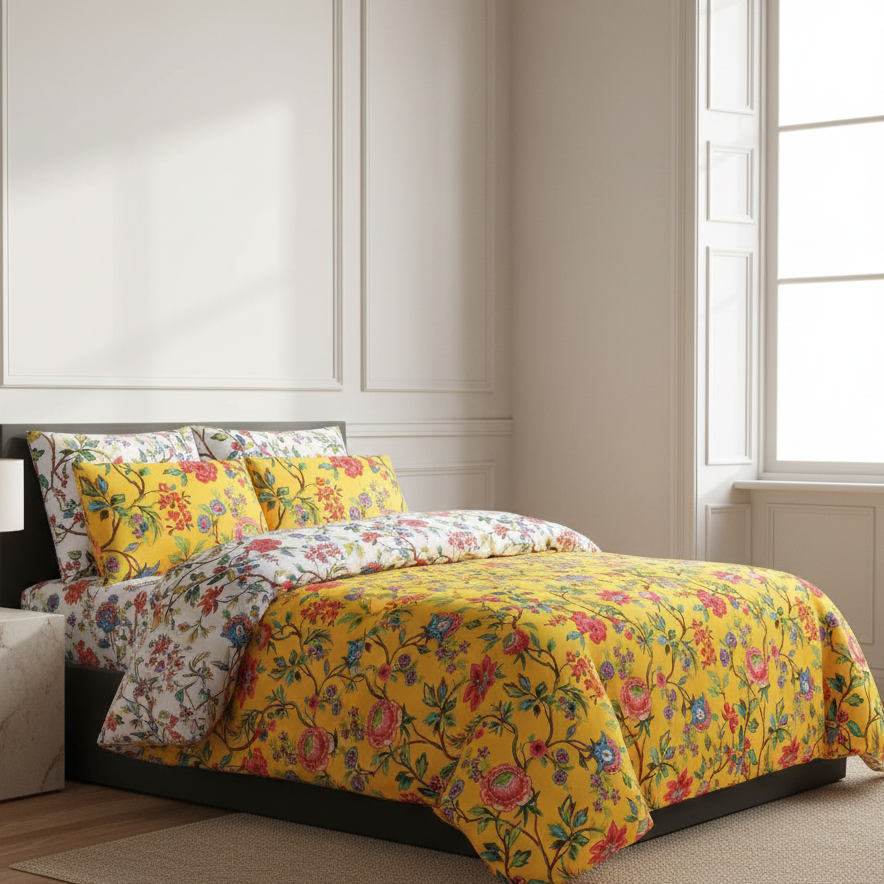 Summer Blossom Bedsheet Pack 3