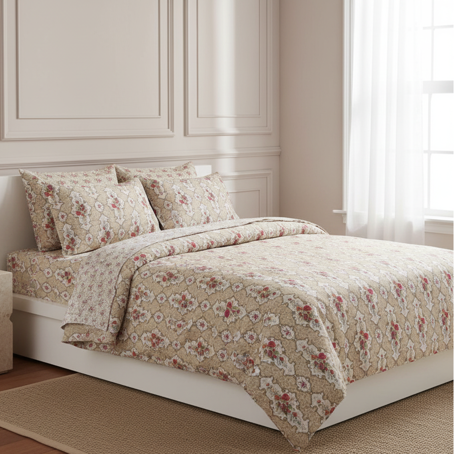 Vintage Rose Bedsheet Pack 3