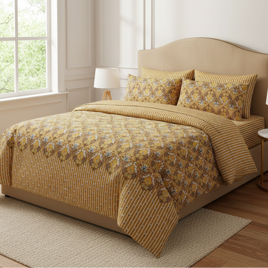 Regal Gold Bedsheet Pack 3