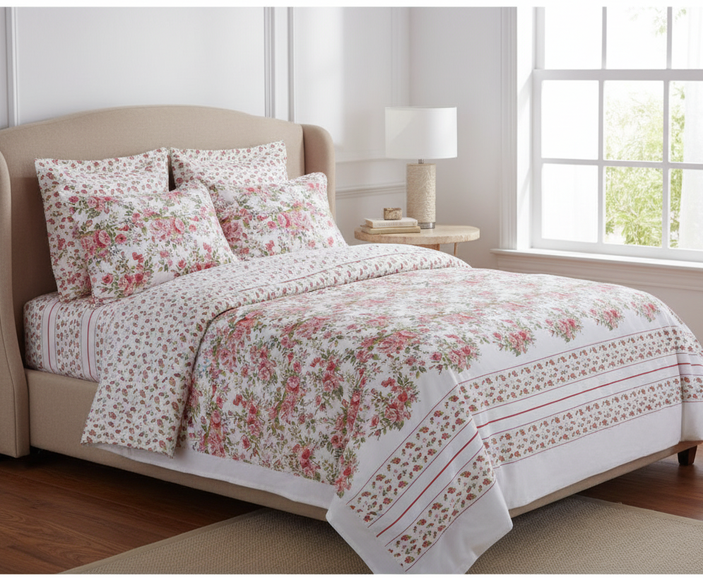 Heirloom Roses Bedsheet Pack 3