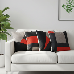 Red Shift Cushion Covers Pack of 4