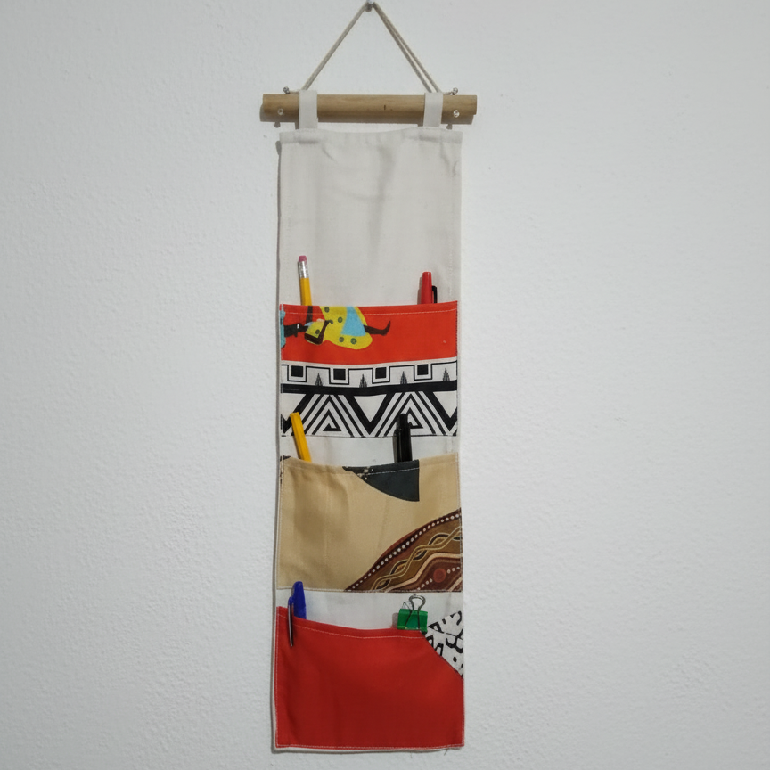 Global-Inspired Wall Organizer