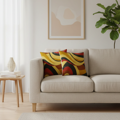 Cosmic Curl Cushions Cover Pack of 2