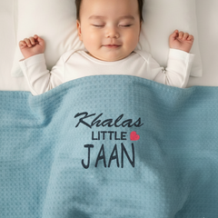 Khala Jaan Baby Waffle Blanket