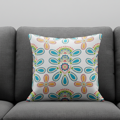 Ocean Flowers Cushion Covers Pack of 4