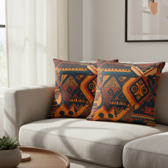 Modern Tribal  Cushions Cover Pack of 2