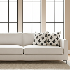 Embroidered V-Shap Cushion Cover Pack of 2