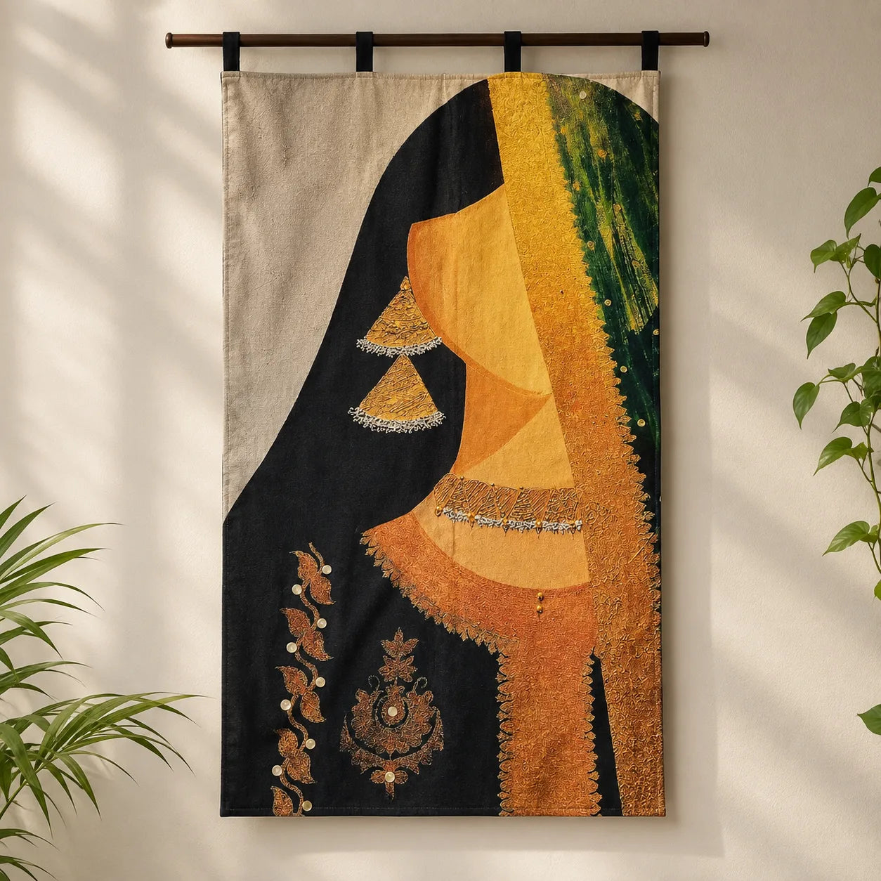 Golden Veil Tapestry