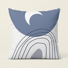 Scandi Leaf Abstract Cushion Covers Pack Of 4