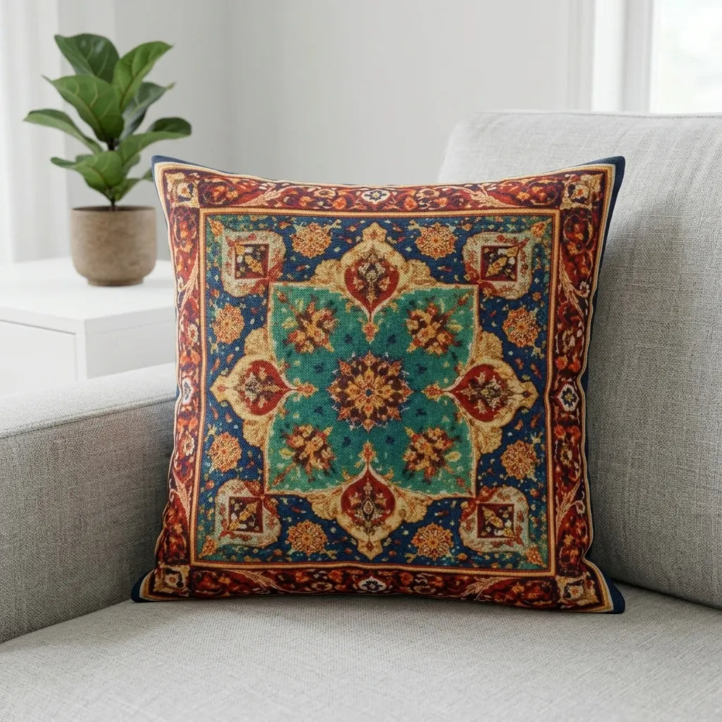 Minimal Cushion Cover With Filled Insert
