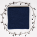 Waffle Nest Baby Blanket Navy Blue