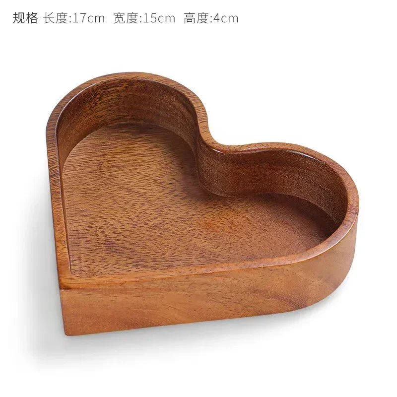 Walnut Wood Platters Tray Tableware