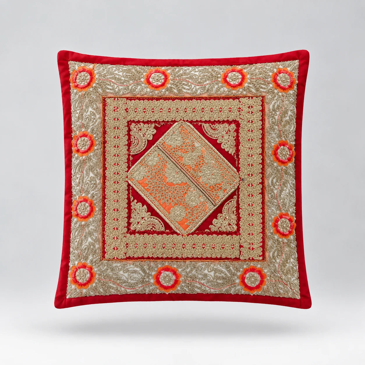 Royal Garnet Cushion Cover 