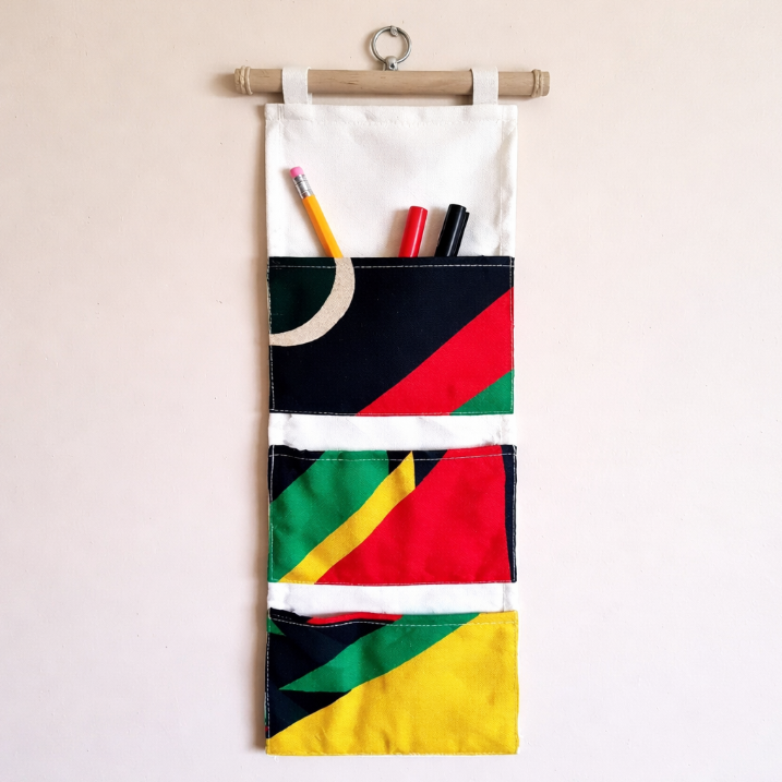 Southwest Chic Hanging Wall Organizer