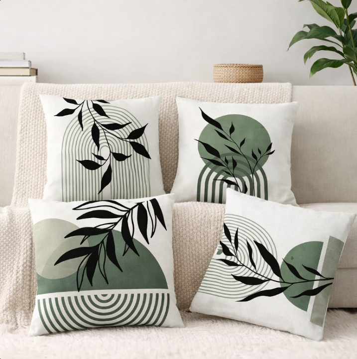 Modern Abstract Line Design Case Pack of 4