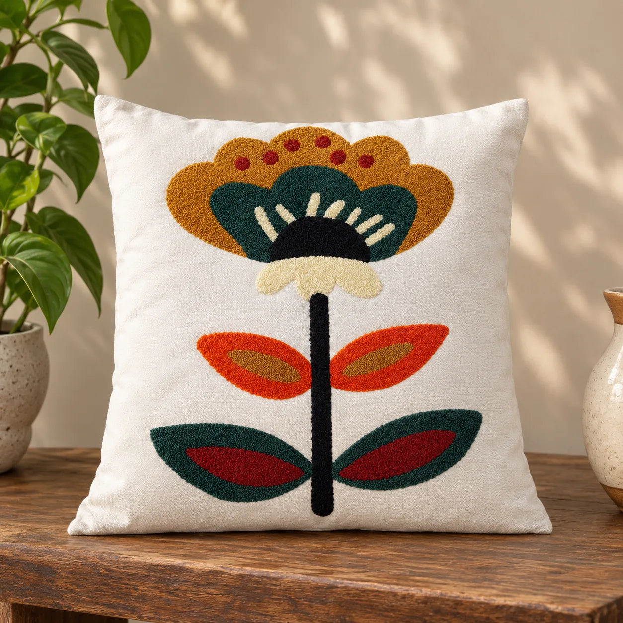 Solara Bloom Cushion Cover Pack Of 2