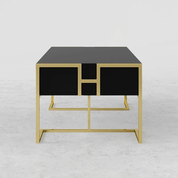 Jocise White Rectangular Living Lounge Bedroom Coffee Center Table - waseeh.com