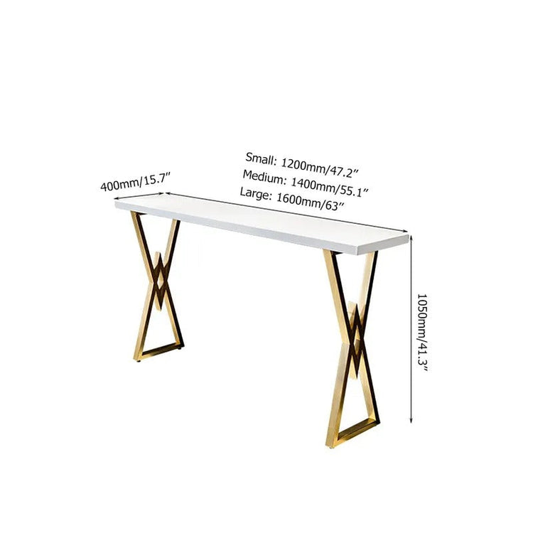 Spurious Living Lounge Drawing Room Breakfast LED Console Table