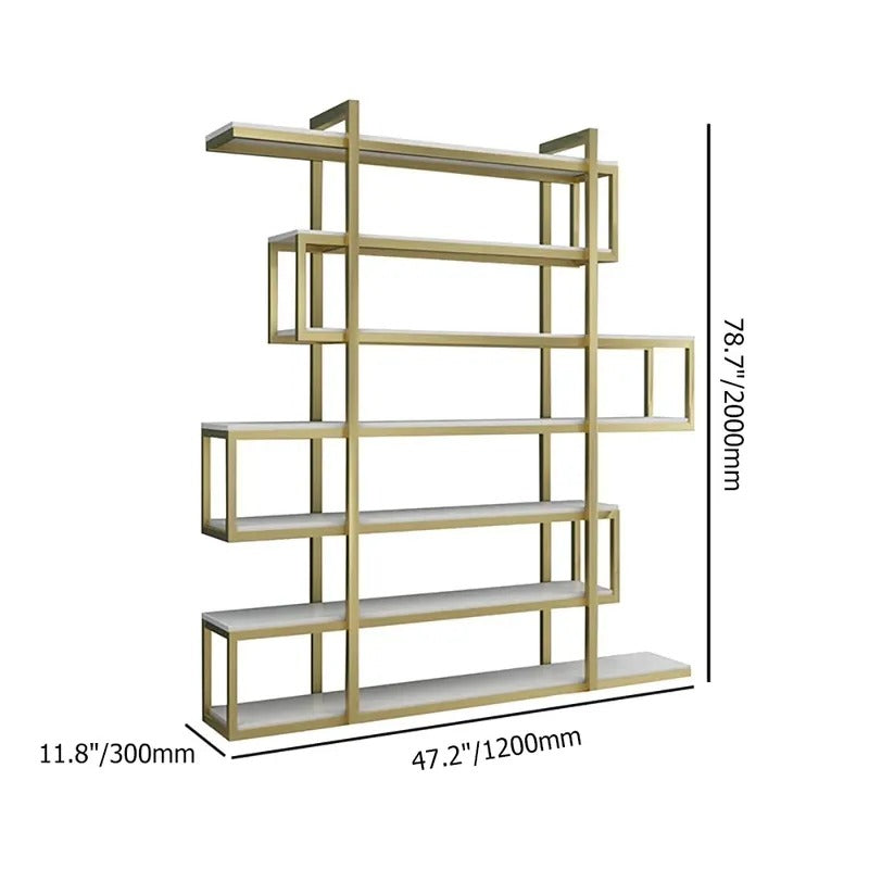 Quandary Lounge Living Room Bookcase Organizer Storage Drawer Rack - waseeh.com