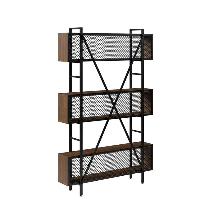 Mesh Etagere Lounge Living Room Bookcase Organizer Storage Rack - waseeh.com