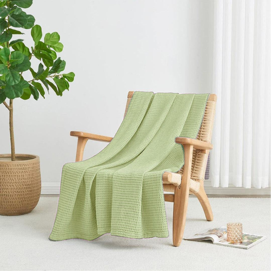 Cotton Waffle Thermal Blanket