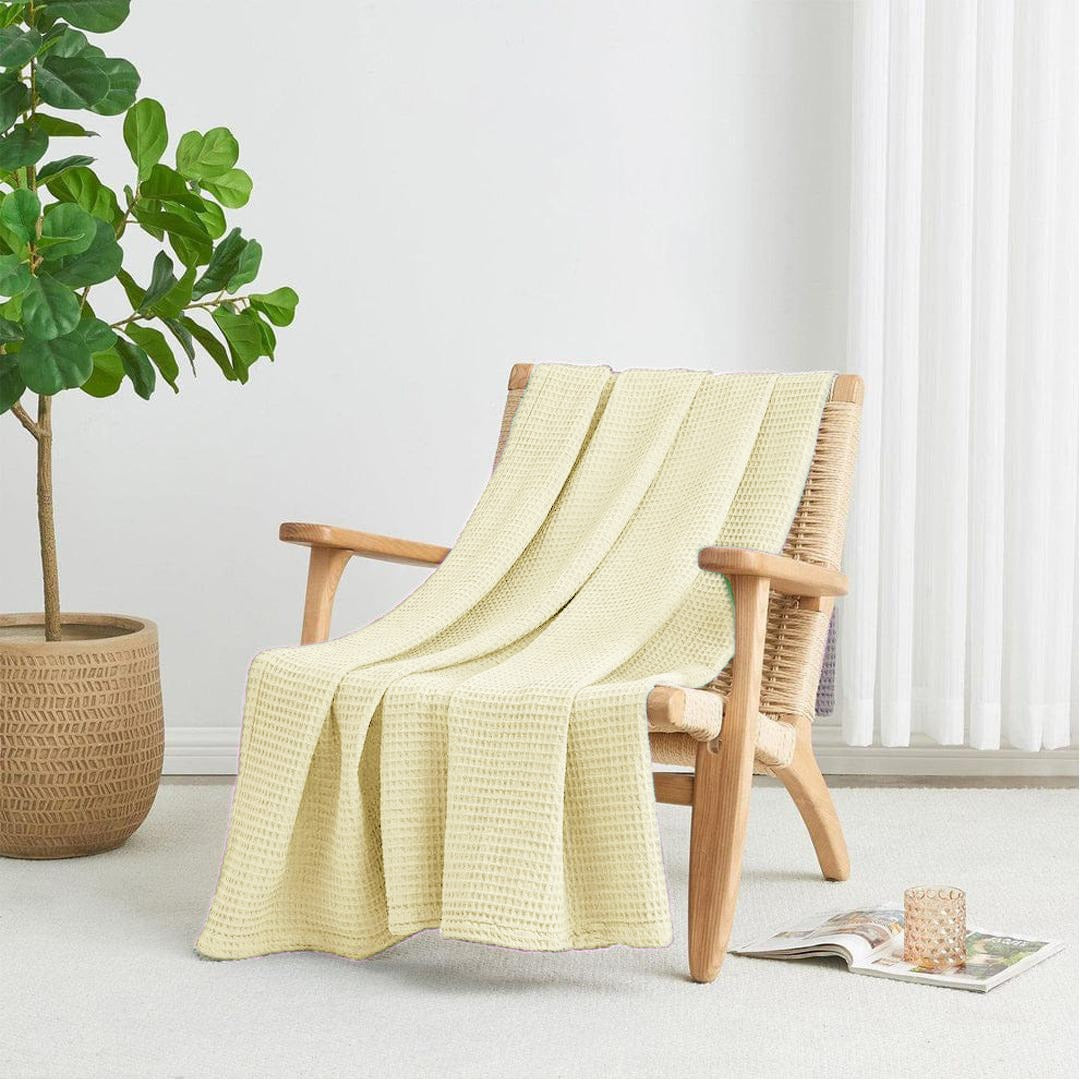 Cotton Waffle Thermal Blanket