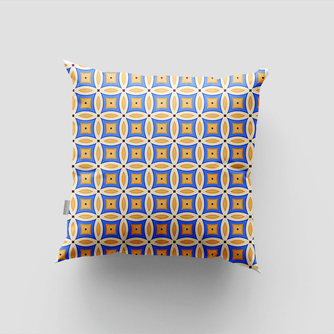 Arabesque Pattern Cushion Case Pack Of 4