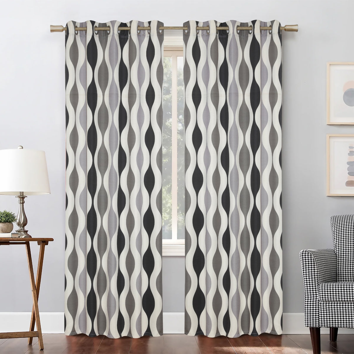 Urban Stream Panels Black-Grey Streamline