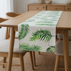 Green Leave Table Runners
