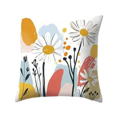 Colorful Floral Cushion Cover Set Pack Of 4