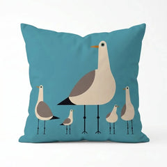 Aqua Garden Living Printed Cushion Cover Pack Of 5