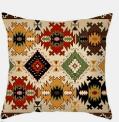 HOSTECCO Aztec Tribal Cushion Covers Pack of 4