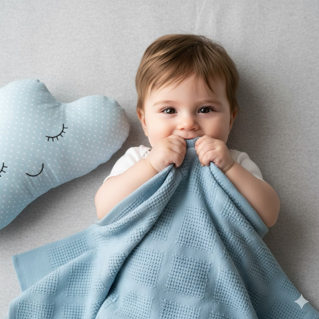 Organic Cotton Bamboo Baby Blankets New Born