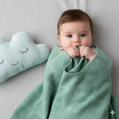 Organic Cotton Bamboo Baby Blankets New Born