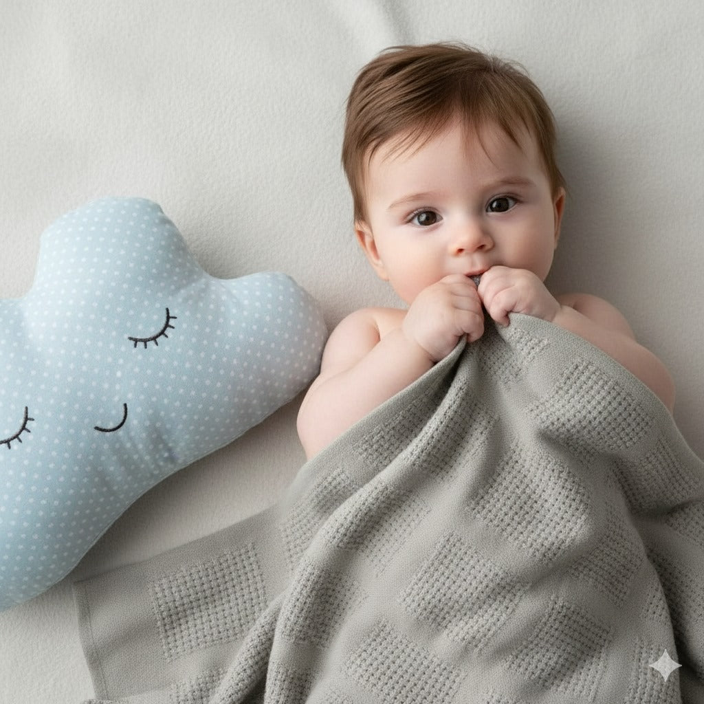 Organic Cotton Bamboo Baby Blankets New Born