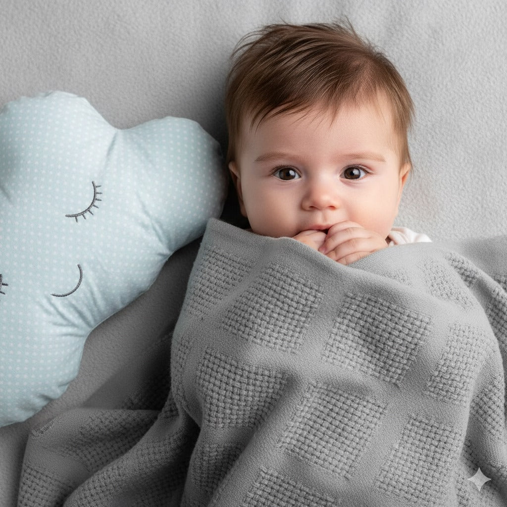 Organic Cotton Bamboo Baby Blankets New Born