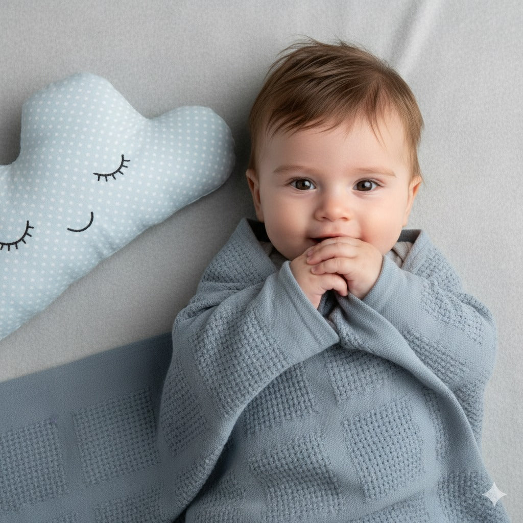 Organic Cotton Bamboo Baby Blankets New Born