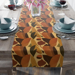 Mid-Century Modern Fall Table Runner
