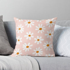 Peachy Daisy Dream Cushions Cover Pack of 2