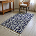 Mosaic Rugs - Denim & Navy (2.5ft x 4Ft)
