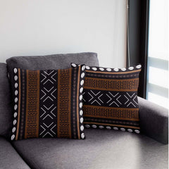 Mudcloth Patterns Cushions Cover Pack of 2
